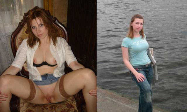 Одетые и раздетые давалки 24 фотография Одетые и раздетые давалки 24 фотография